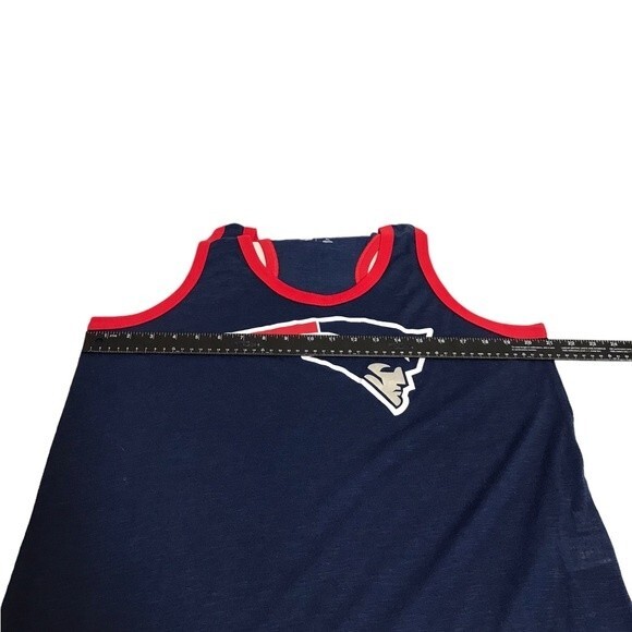 New England Patriots burn out tank top XL - Picture 2 of 10